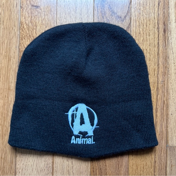 Unisex Embroidered Animal BLK Durable Acrylic Winter Beanie/Hat/Skull Cap|Grunge - Picture 8 of 8